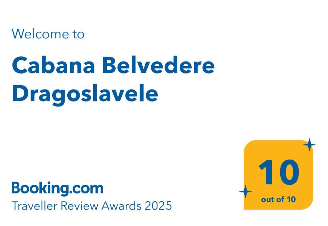 Cabana Belvedere Dragoslavele Exterior foto